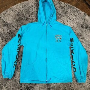 Blue Mazatlan Mexico Hoodie